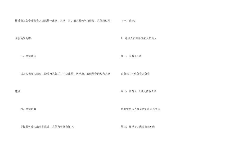 大学生早操策划书（3篇）_第2页