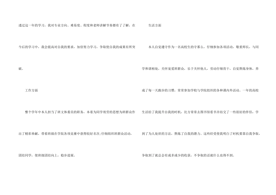 大学生综合素质个人总结5篇_第2页
