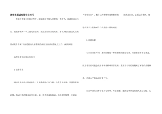 大学生面试应答礼仪技巧