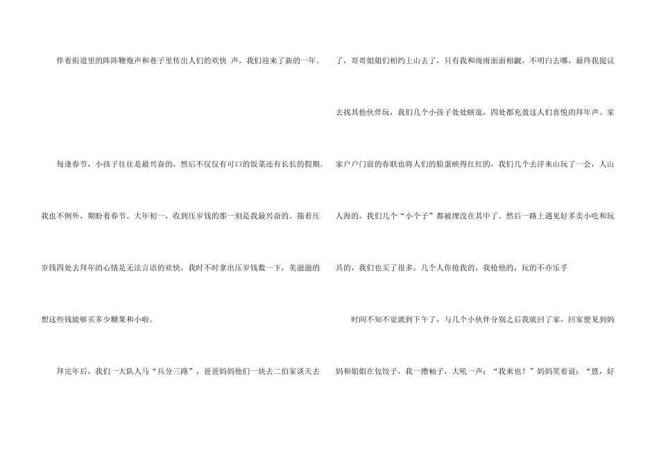 大年初一的九篇_第3页