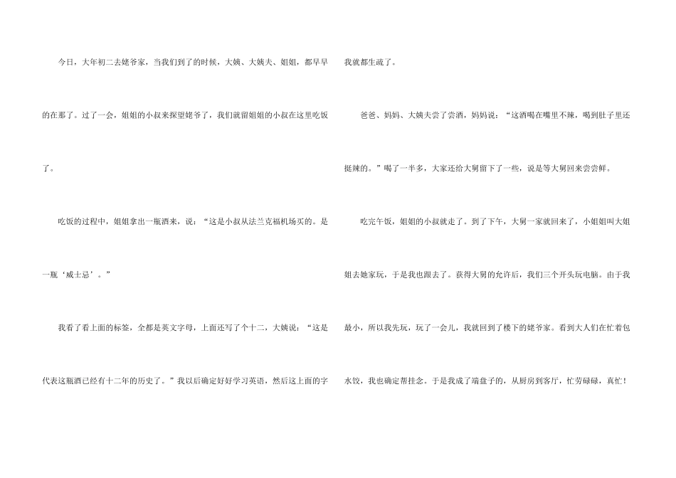 大年初二汇总5篇_第3页