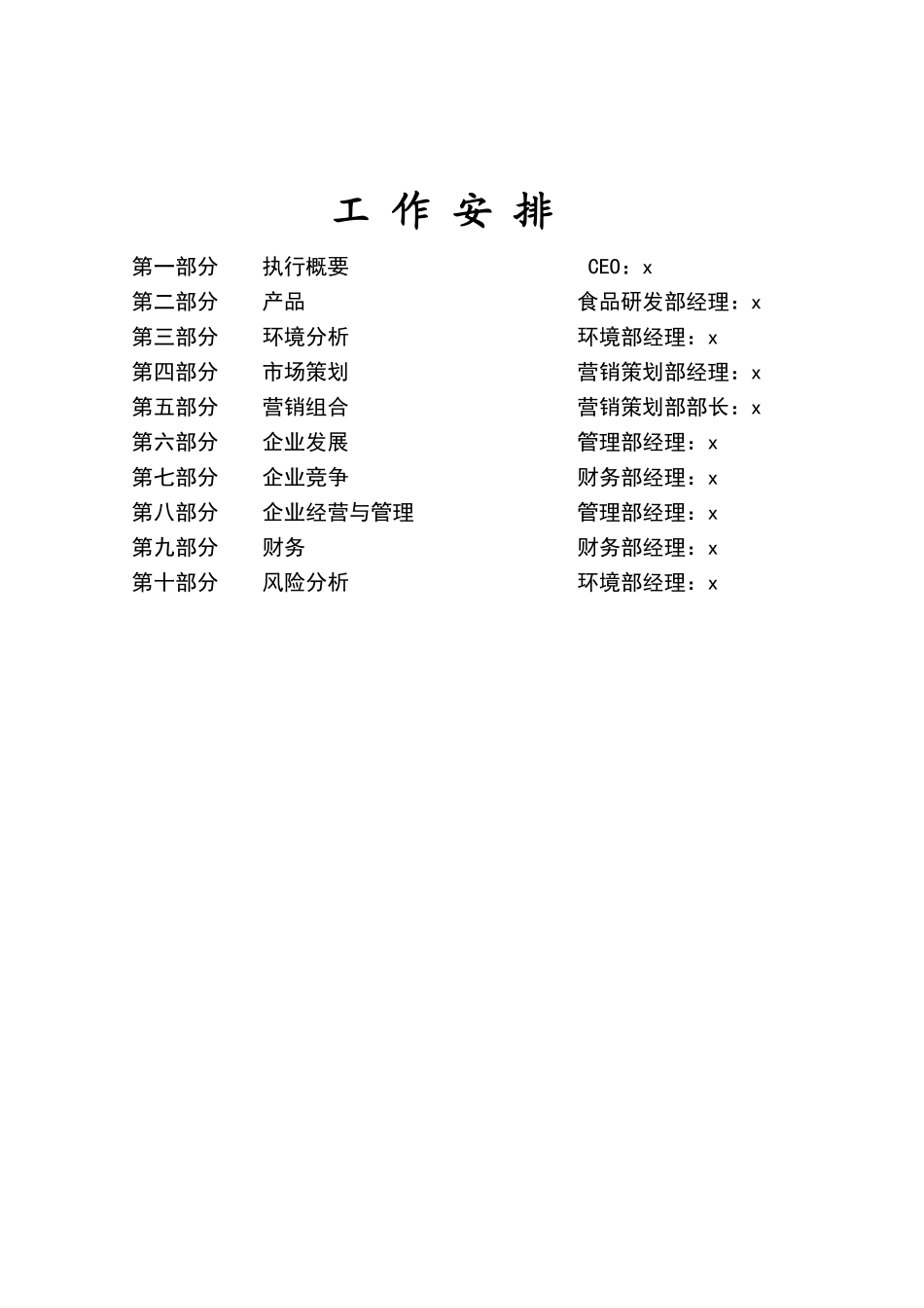 情侣主题餐厅创业计划书_第1页