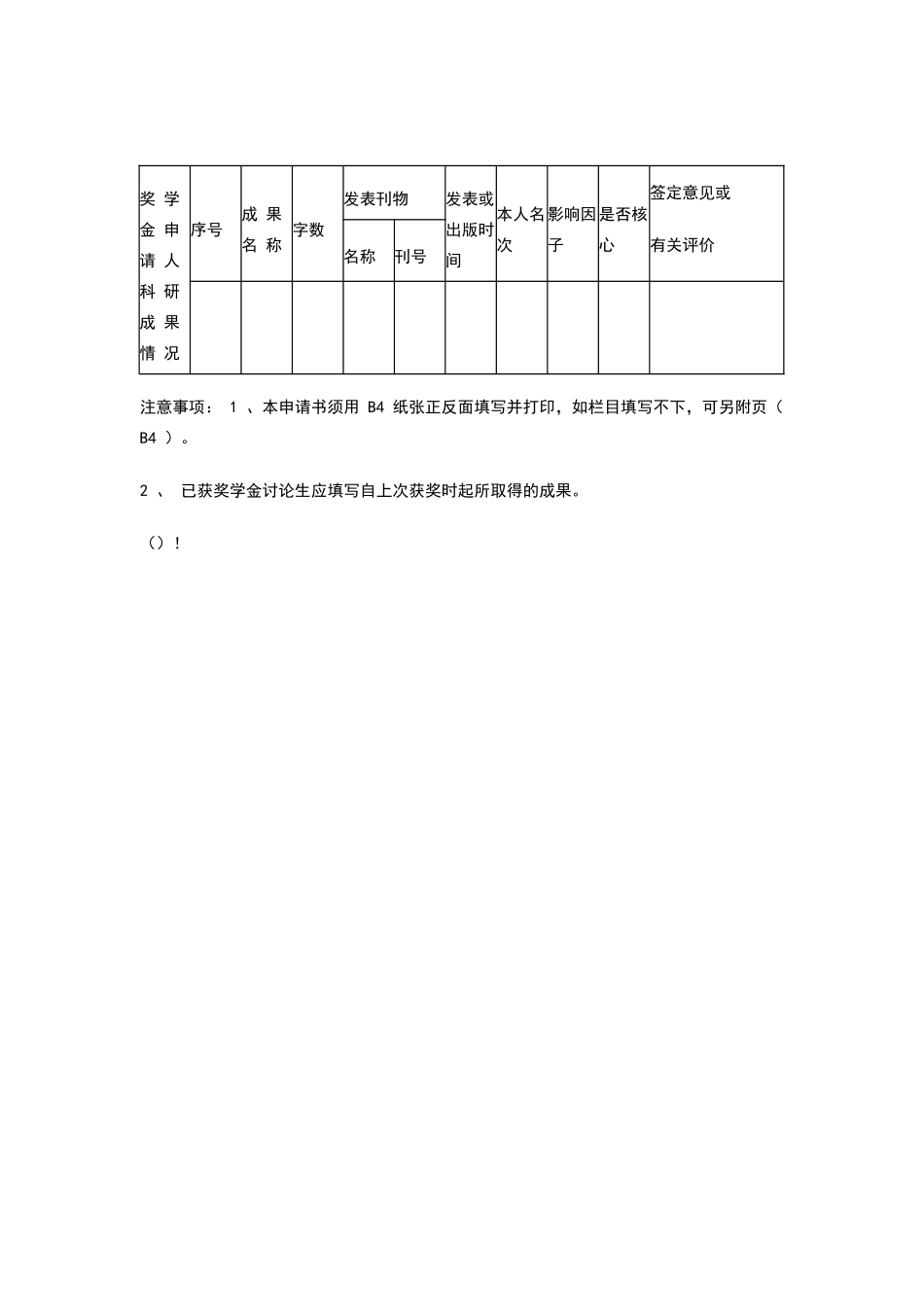 奖学金的申请书例文_第2页