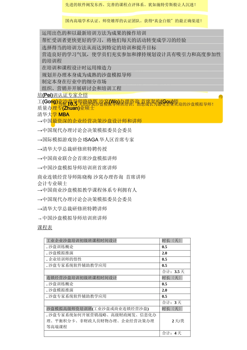 如何投资自我成为卓越沙盘模拟导师资格认证班_第2页