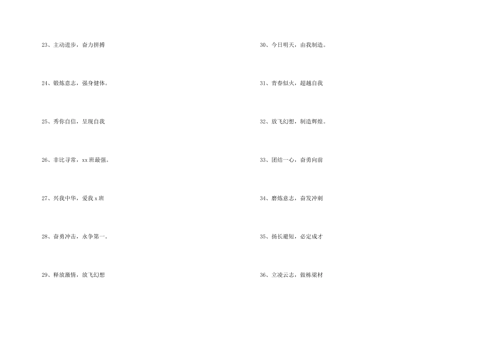 学习小组霸气押韵口号_第3页