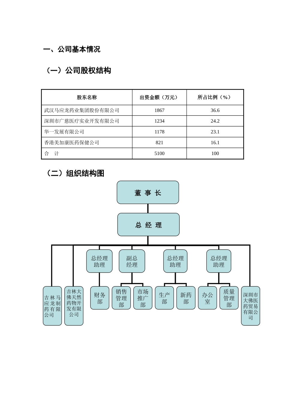 深圳大佛药业有限公司商业计划书_第2页