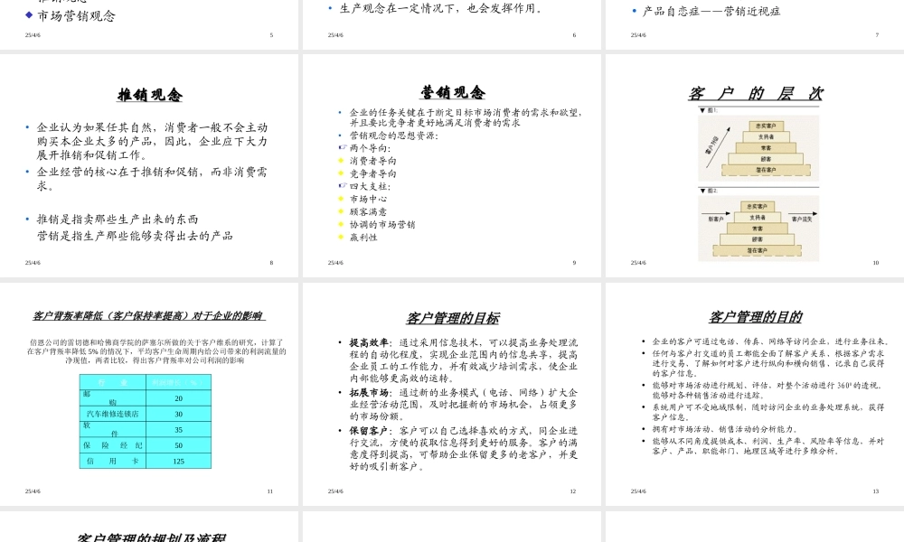 市场营销管理 教案