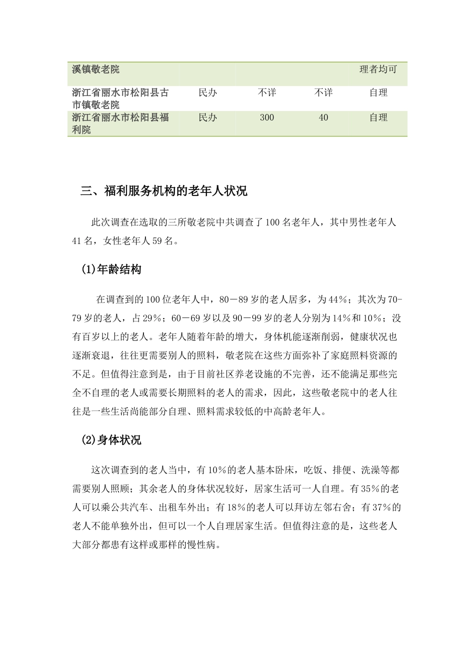 松阳县养老院商业计划书_第3页