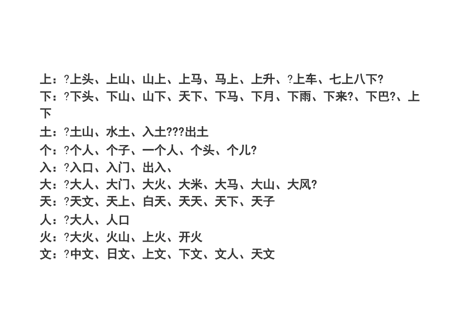 学前班应掌握字词_第1页