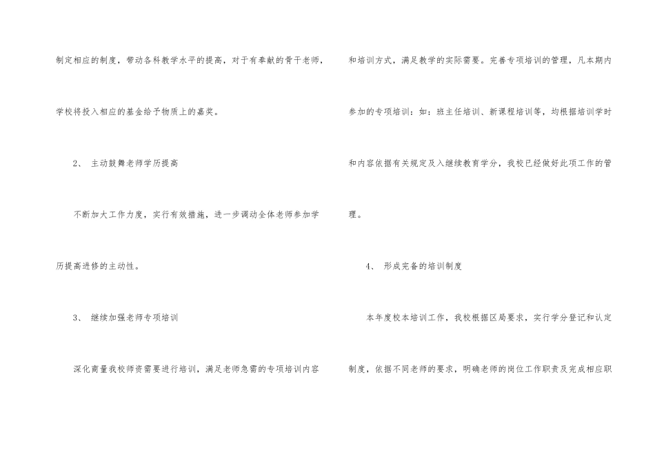 学校教师培训活动总结5篇_第2页