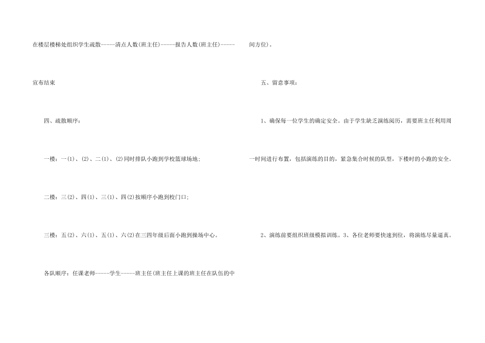 学校消防应急演练方案5篇_第2页