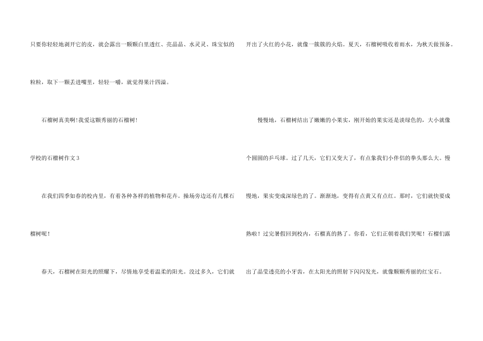 学校的石榴树_第3页