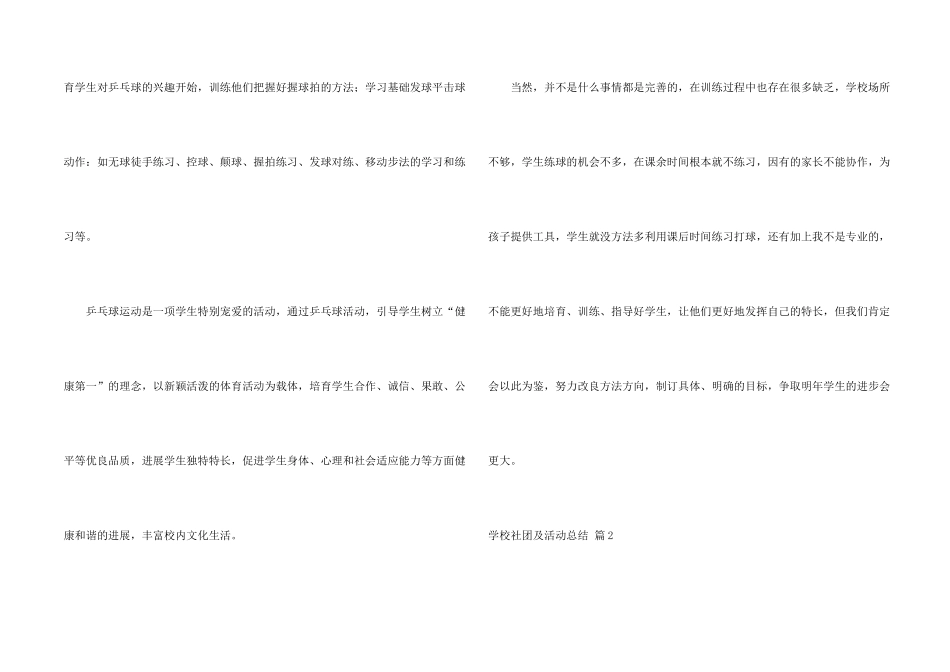 学校社团及活动总结3篇_第2页