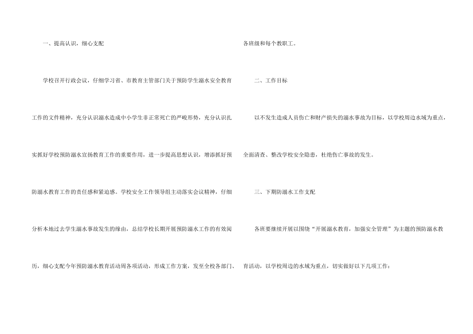 学校领导防溺水讲话稿_第2页
