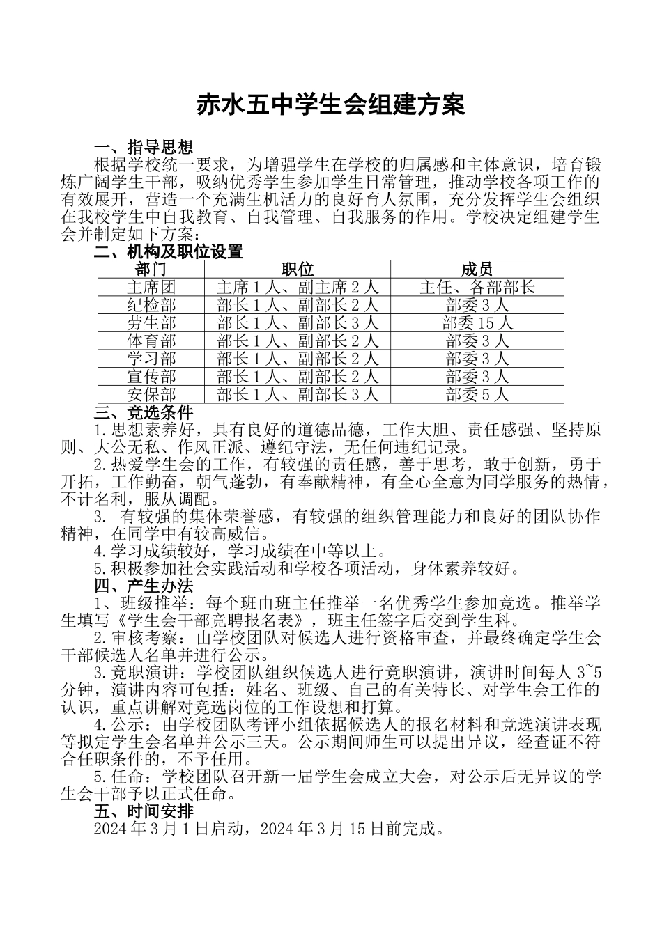 学生会组建方案_第1页