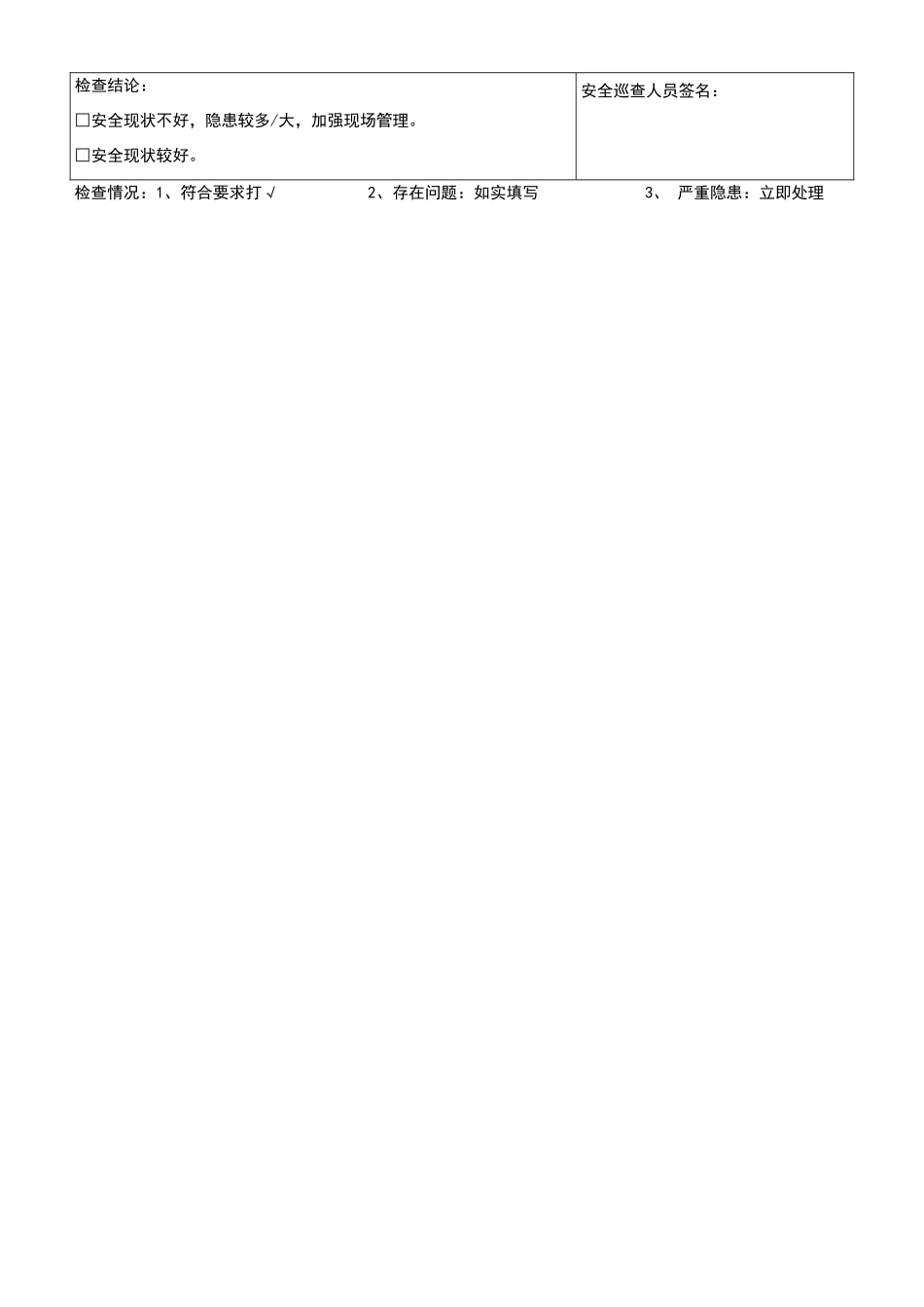 安全员每日巡查记录_第2页