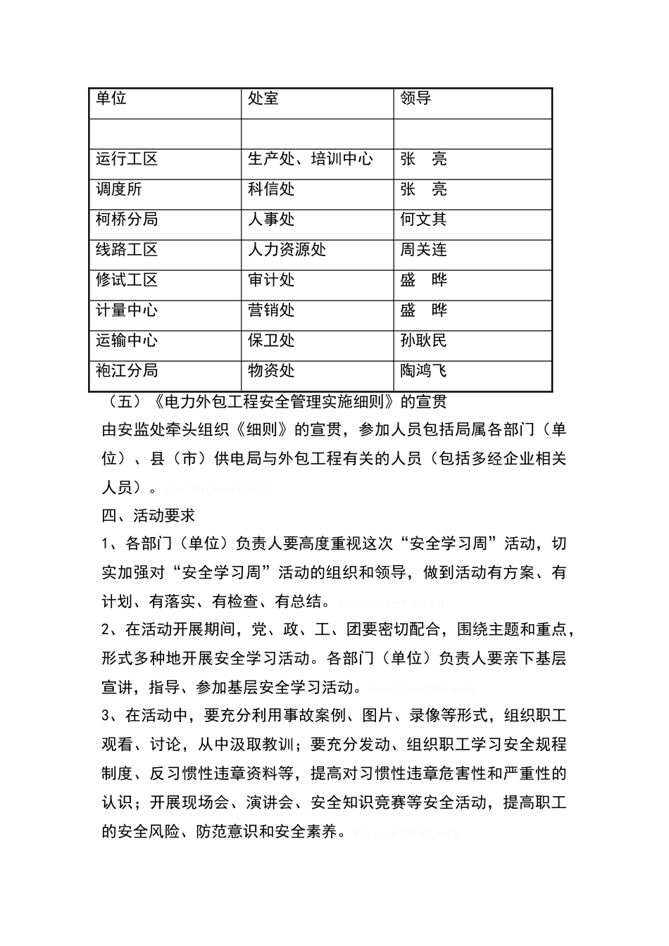 安全学习周活动方案_第3页