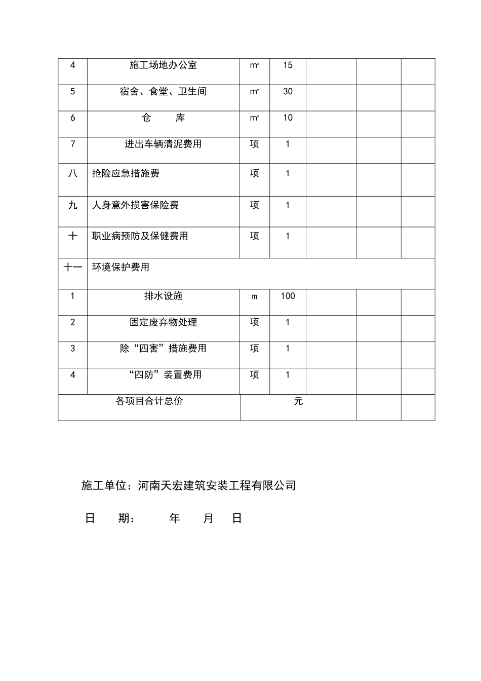 安全文明施工措施费列支计划及凭证_第3页