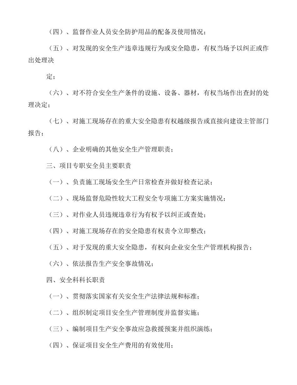 安全生产履行职责情况_第2页