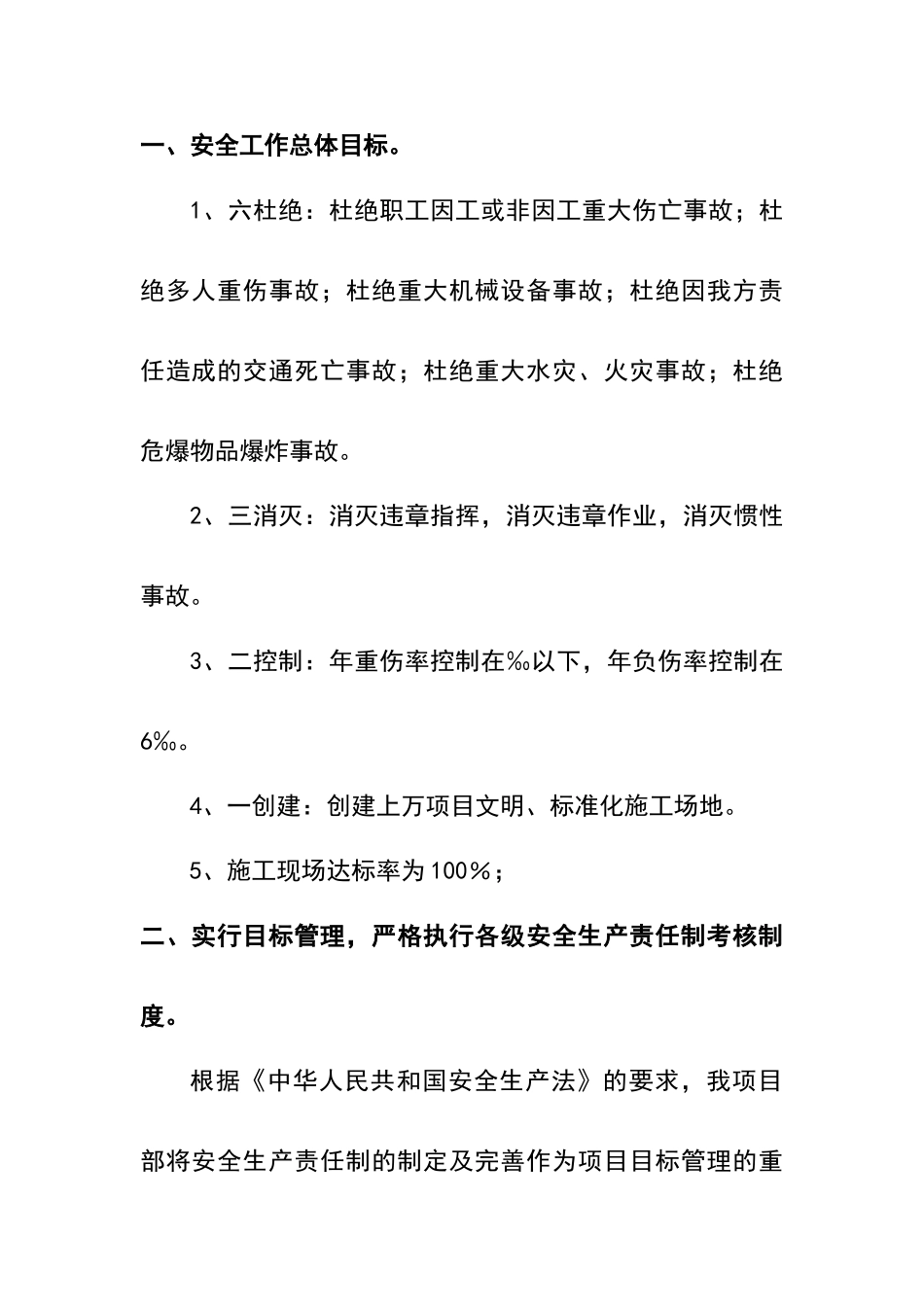 安全生产工作总体计划_第3页