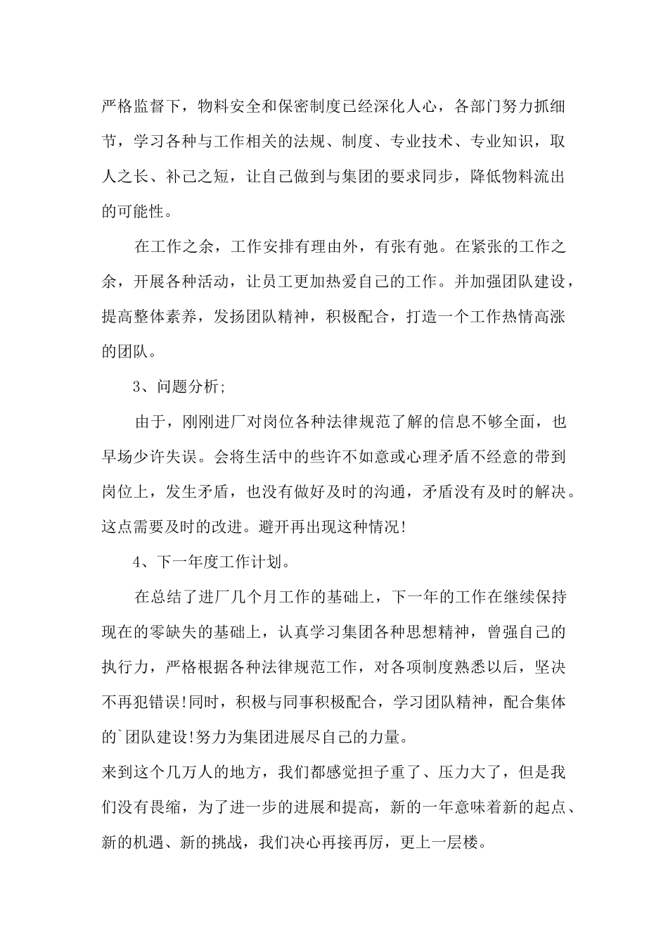 安检年终工作总结模板_第2页