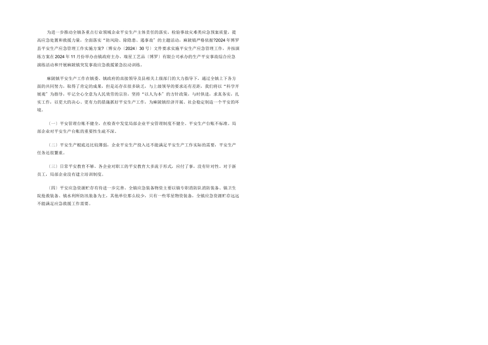安监所2024年安全生产工作开展情况汇报_第2页
