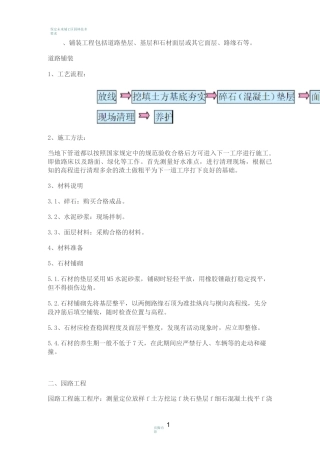 园林景观施工步骤