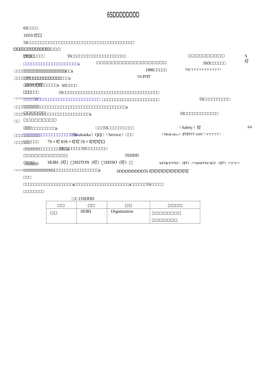 6S的含义和执行目的;_第1页