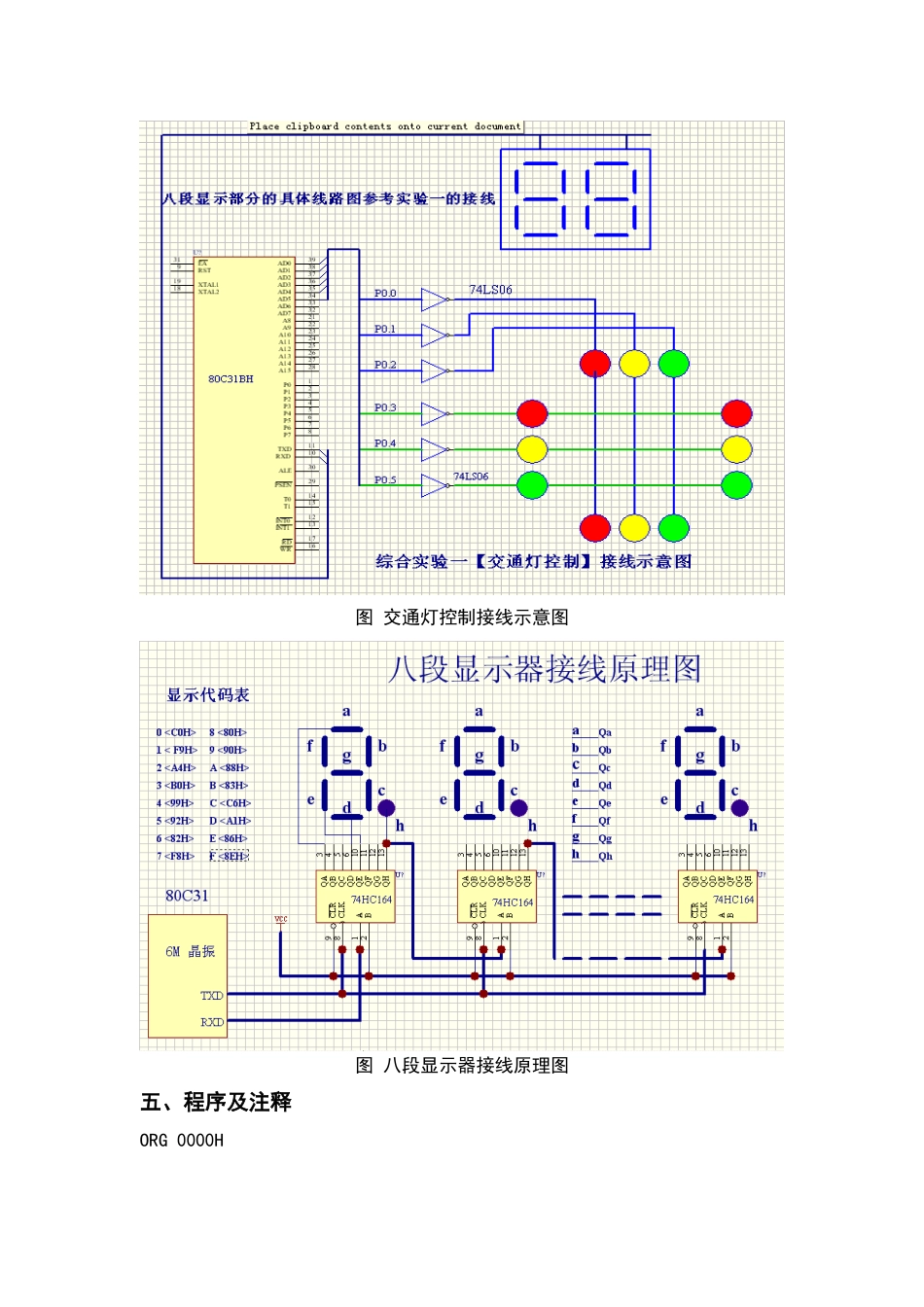 实验3--模拟交通灯控制实验_第2页