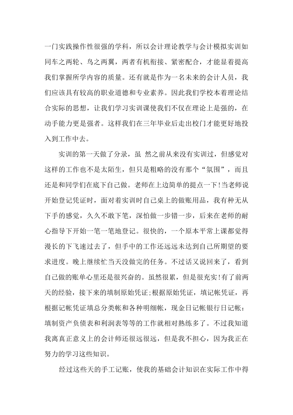 审计员实习工作总结_第3页