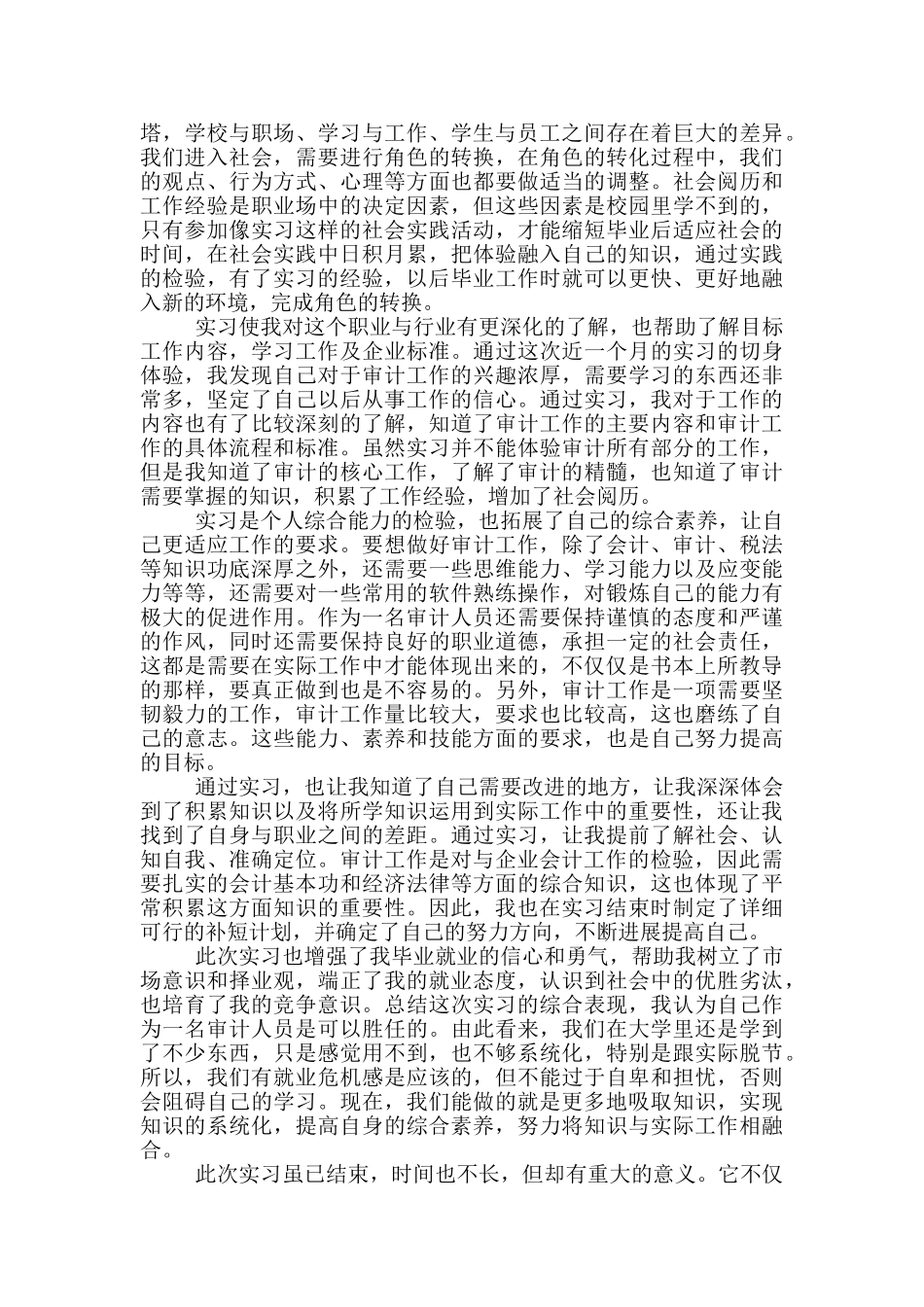 审计社会实践报告_第2页