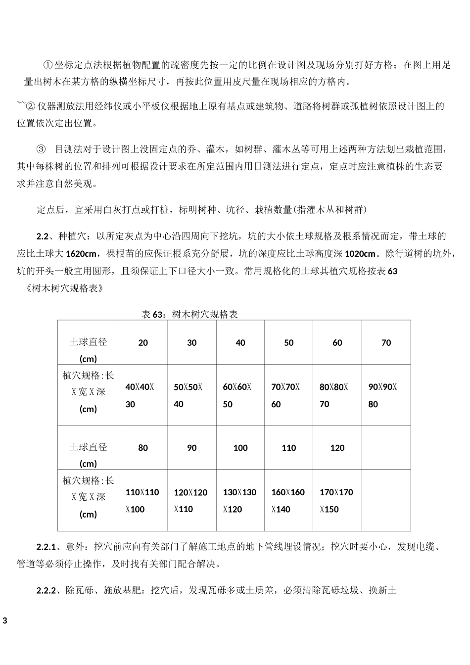 绿化改造工程施工方案及措施_第3页