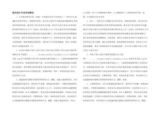 室内设计专业毕业答辩