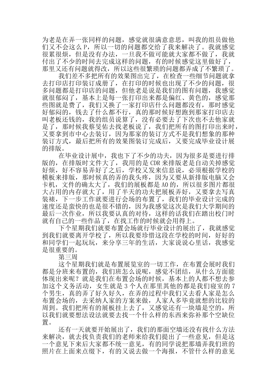 室内设计定岗实习周记_第2页