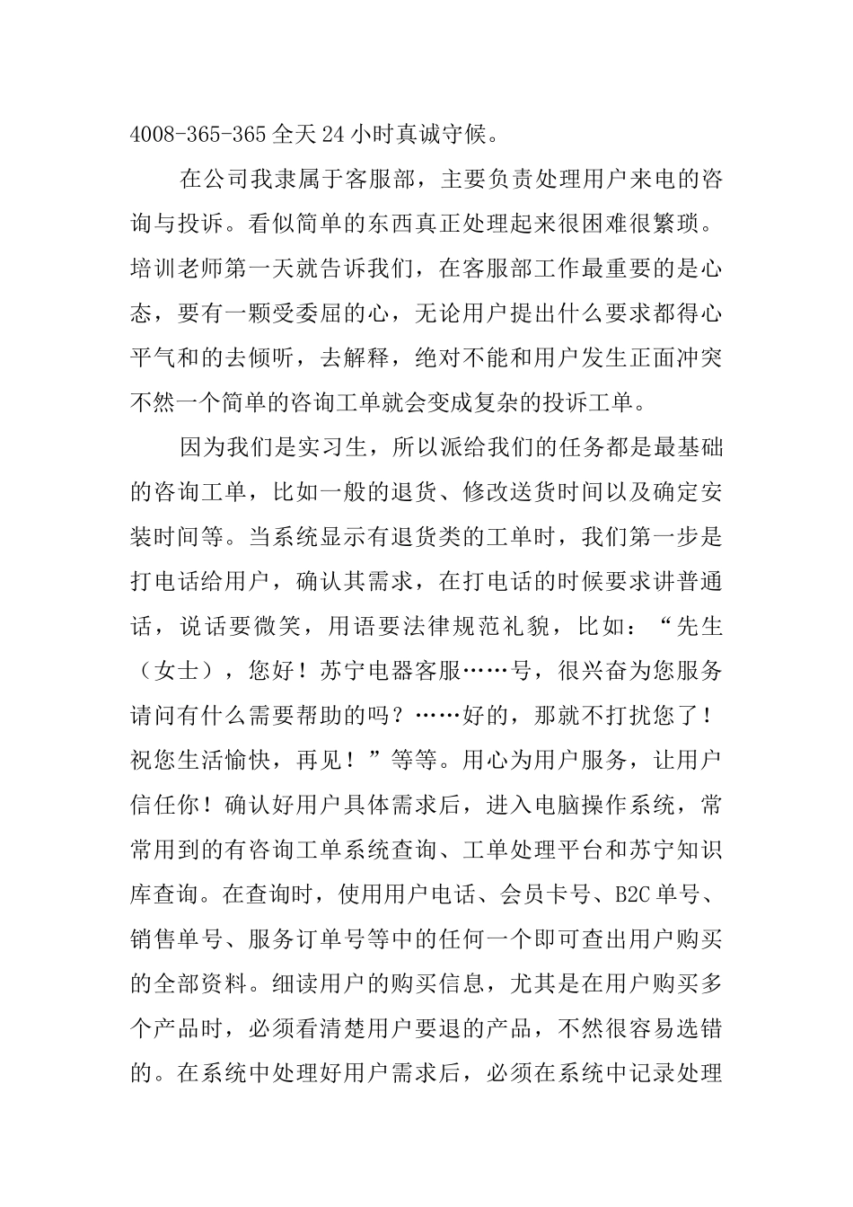 家电巨头苏宁实习报告_第3页