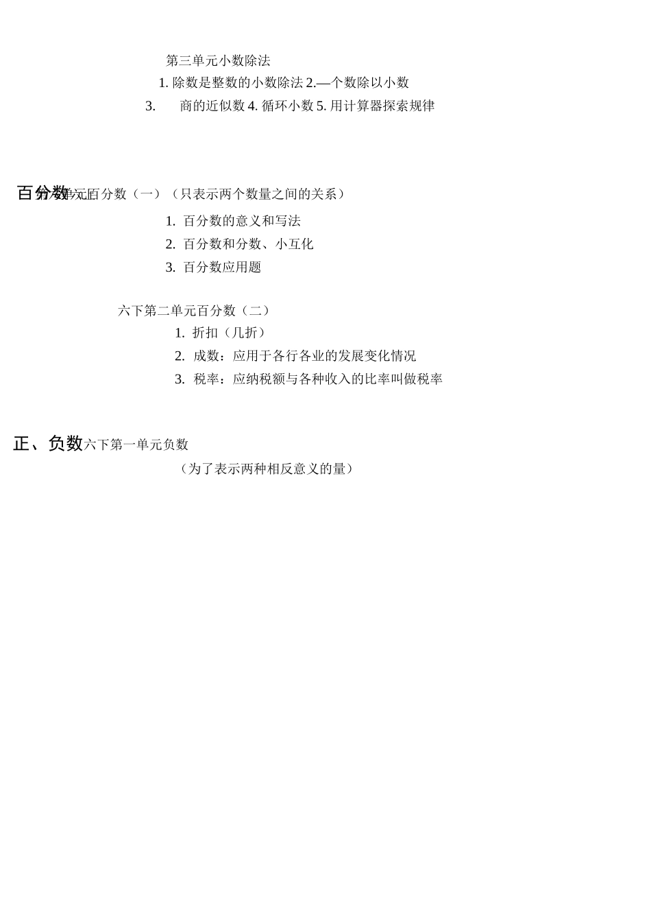 小学数学知识框架_第3页