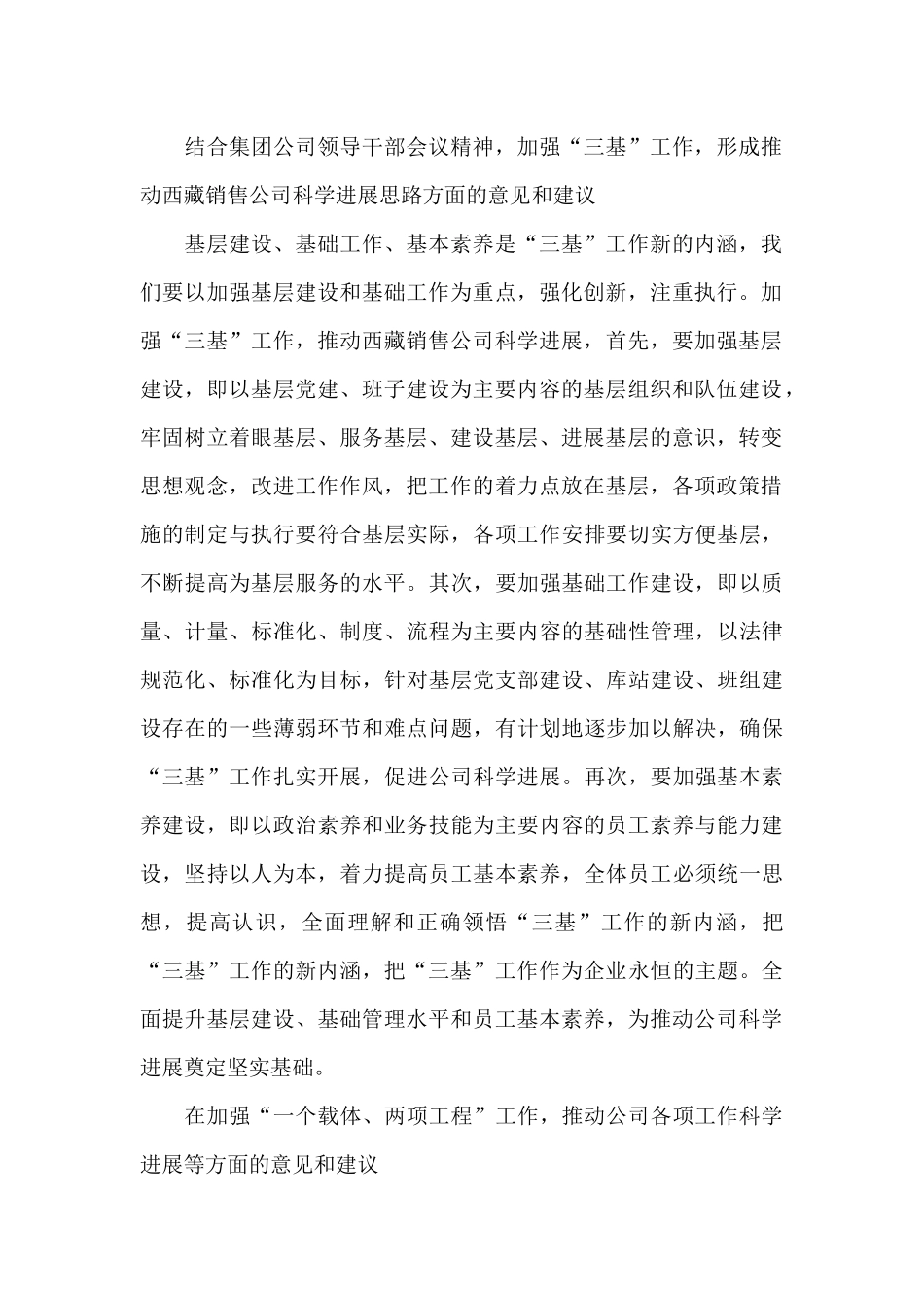 对党支部班子成员意见建议范文_第2页