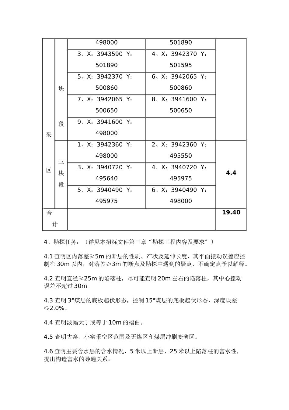 寺河矿三维地震招标文件定稿三维地震勘测招标文件_第2页