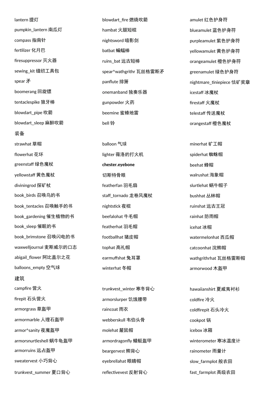 饥荒全代码(含海难)_第3页