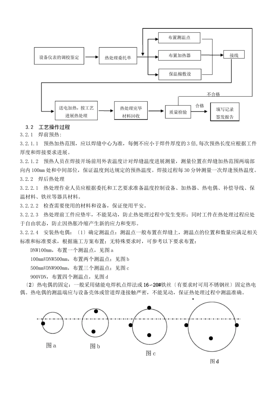 焊前预热及焊后热处理施工工艺标准_第2页