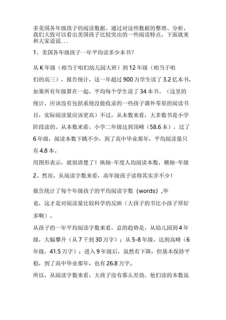 孩子课外阅读量的参考标准_第2页