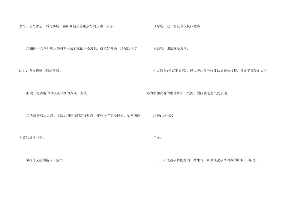 小学提纲怎么写_第2页