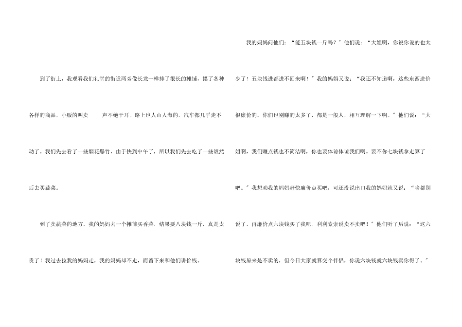 小学生买年货_第3页