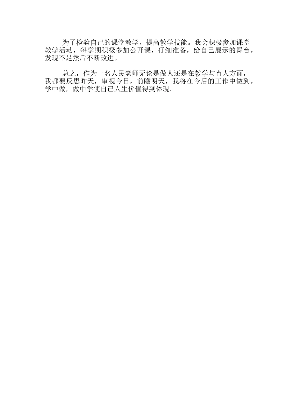 小学音乐老师个人职业发展三年规划_第3页