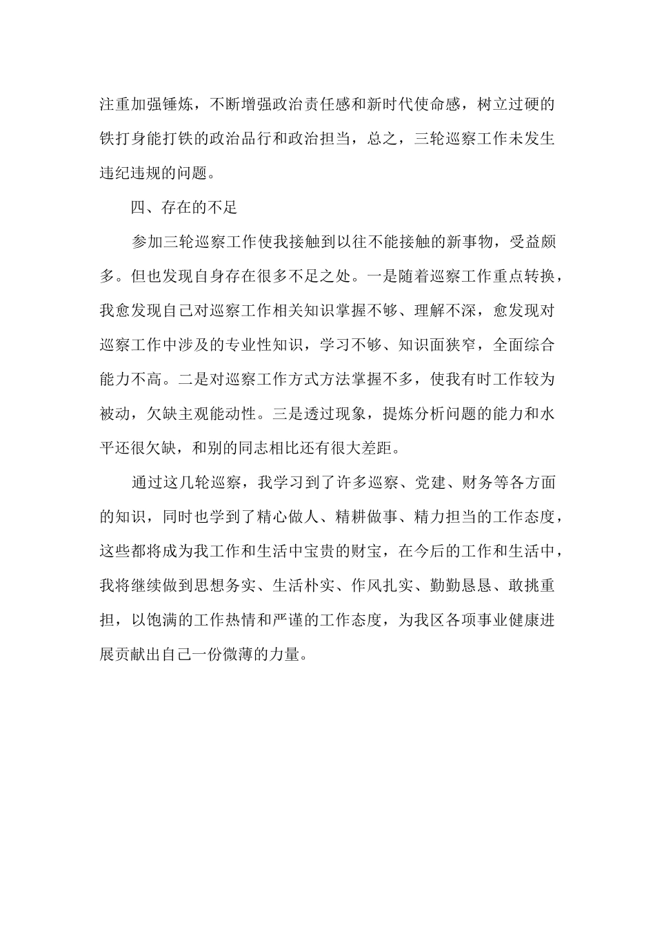 巡察办借调干部个人工作总结_第3页