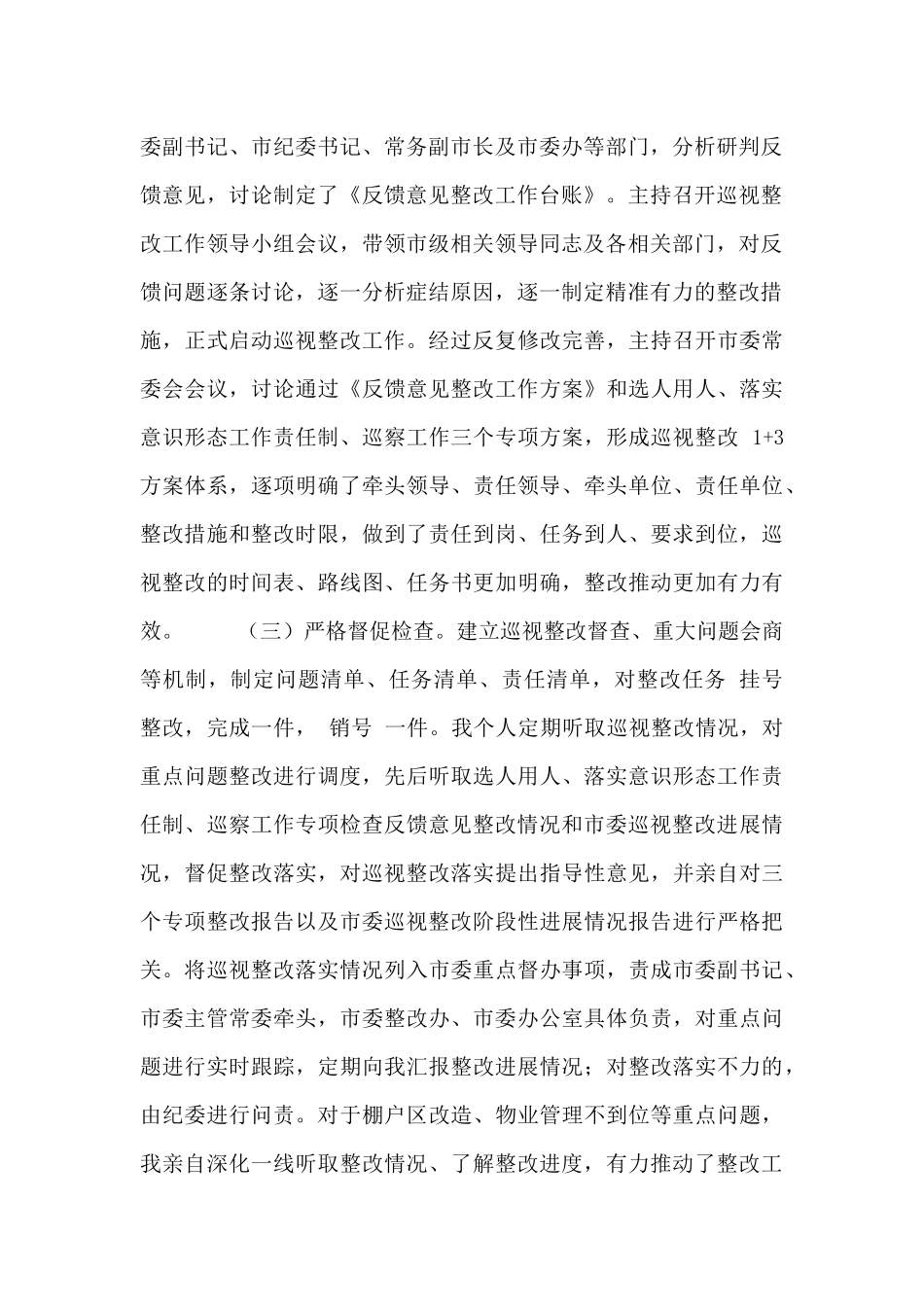 巡视整改书记落实责任报告_第2页