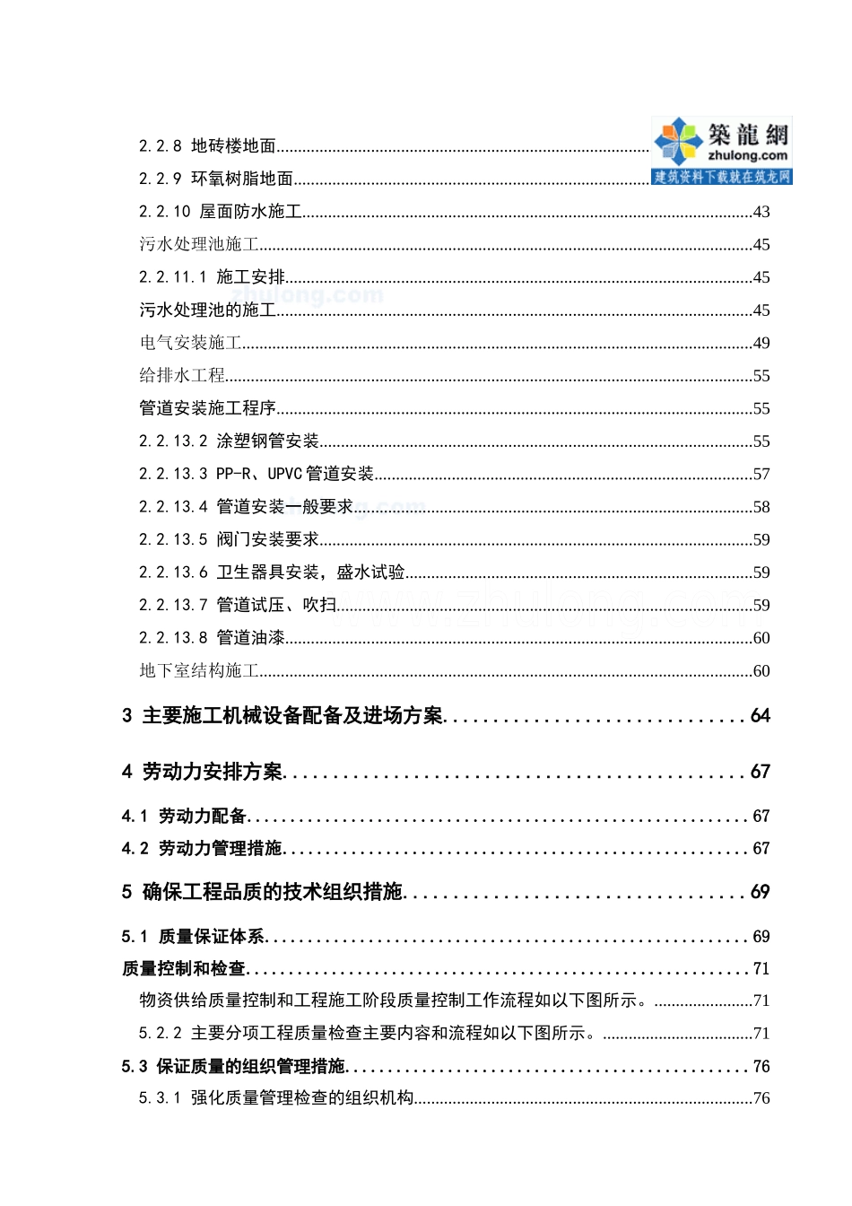 工业厂房工程施工组织设计_第2页