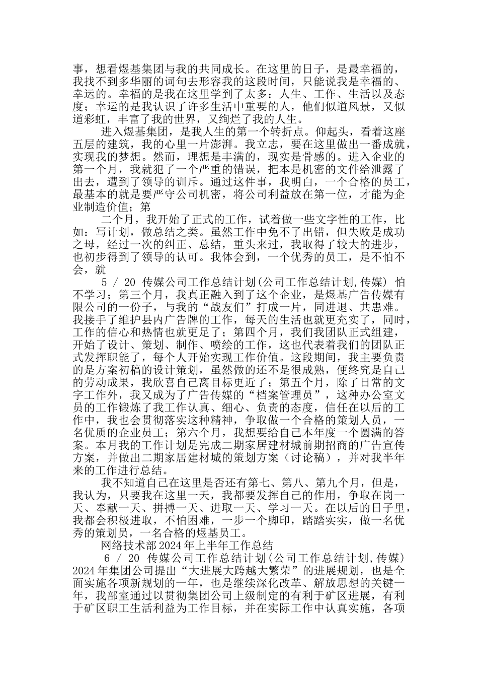 工作总结计划收藏品公司_第3页
