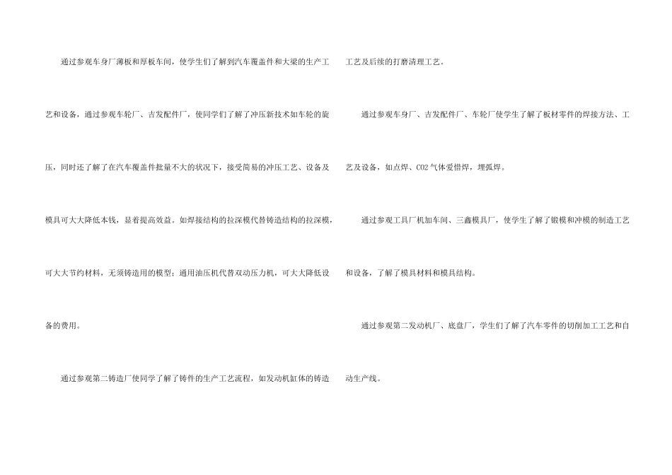 工厂生产实习工作总结报告_第2页