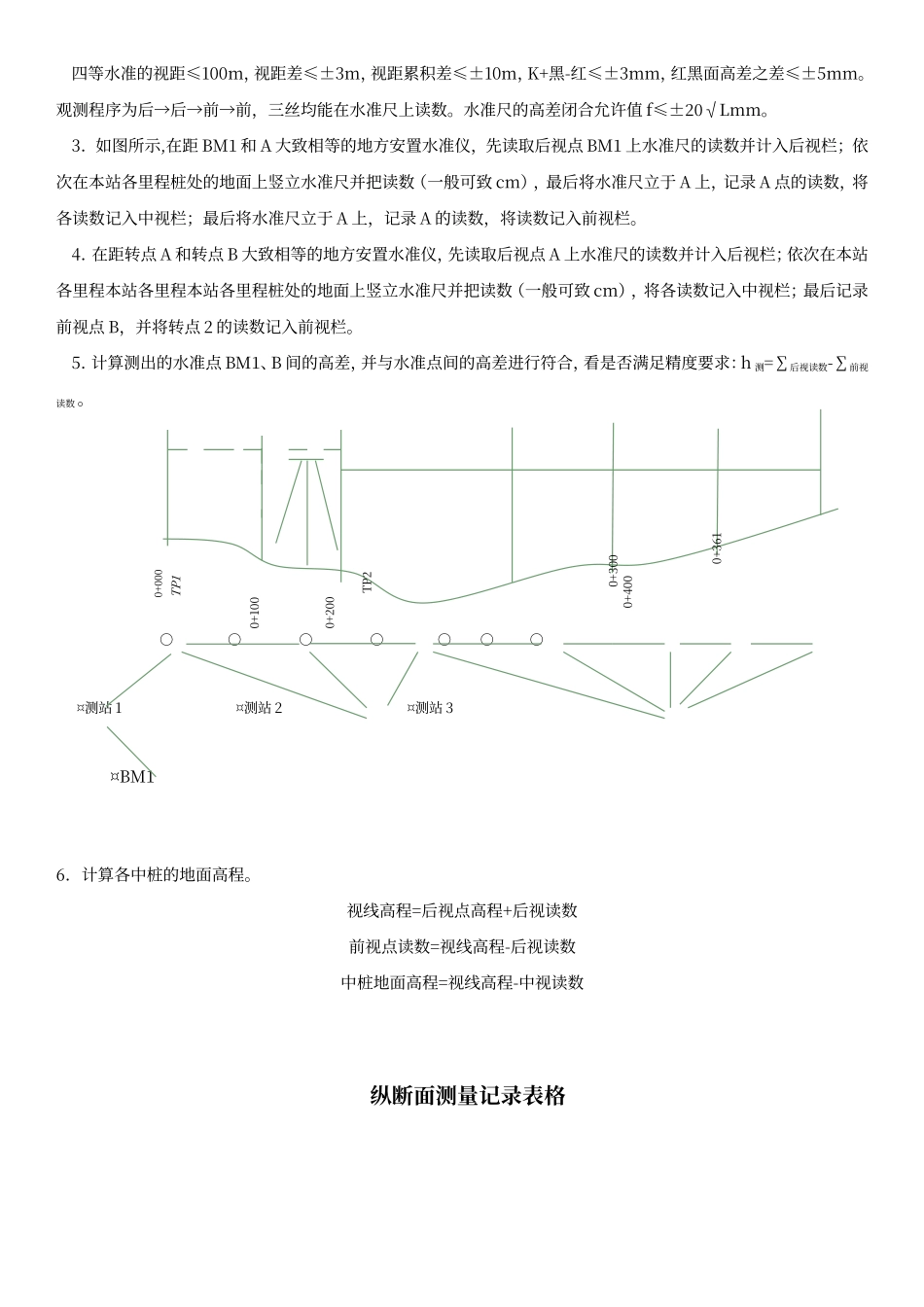 工程测量实习报告书_第2页